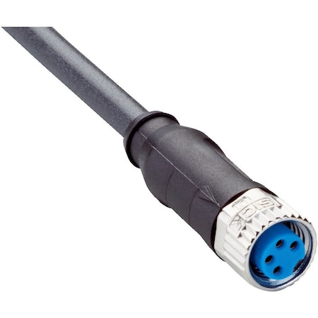 Sick Sensor/Actuator Cable, 4-wire, Unshielded Type, 5 m L 4.5 mm Dia. 2094792